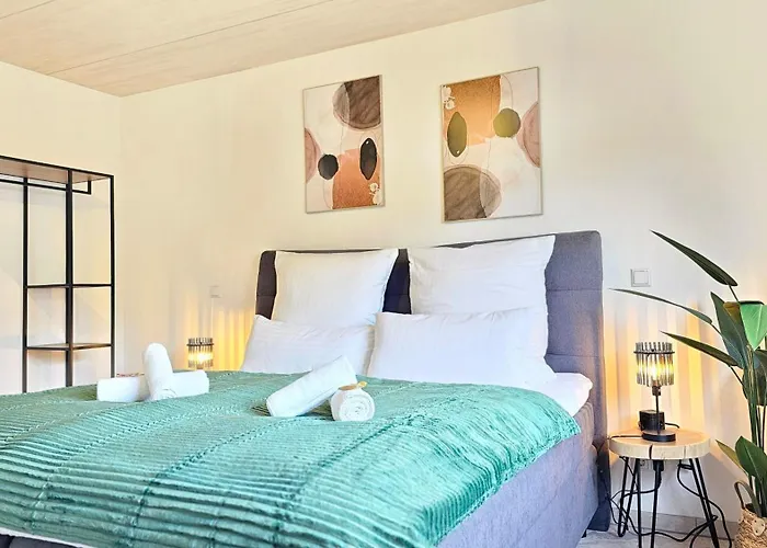 Design-Apartment I Klimaanlage I Balkon I Boxspring I Nespresso
