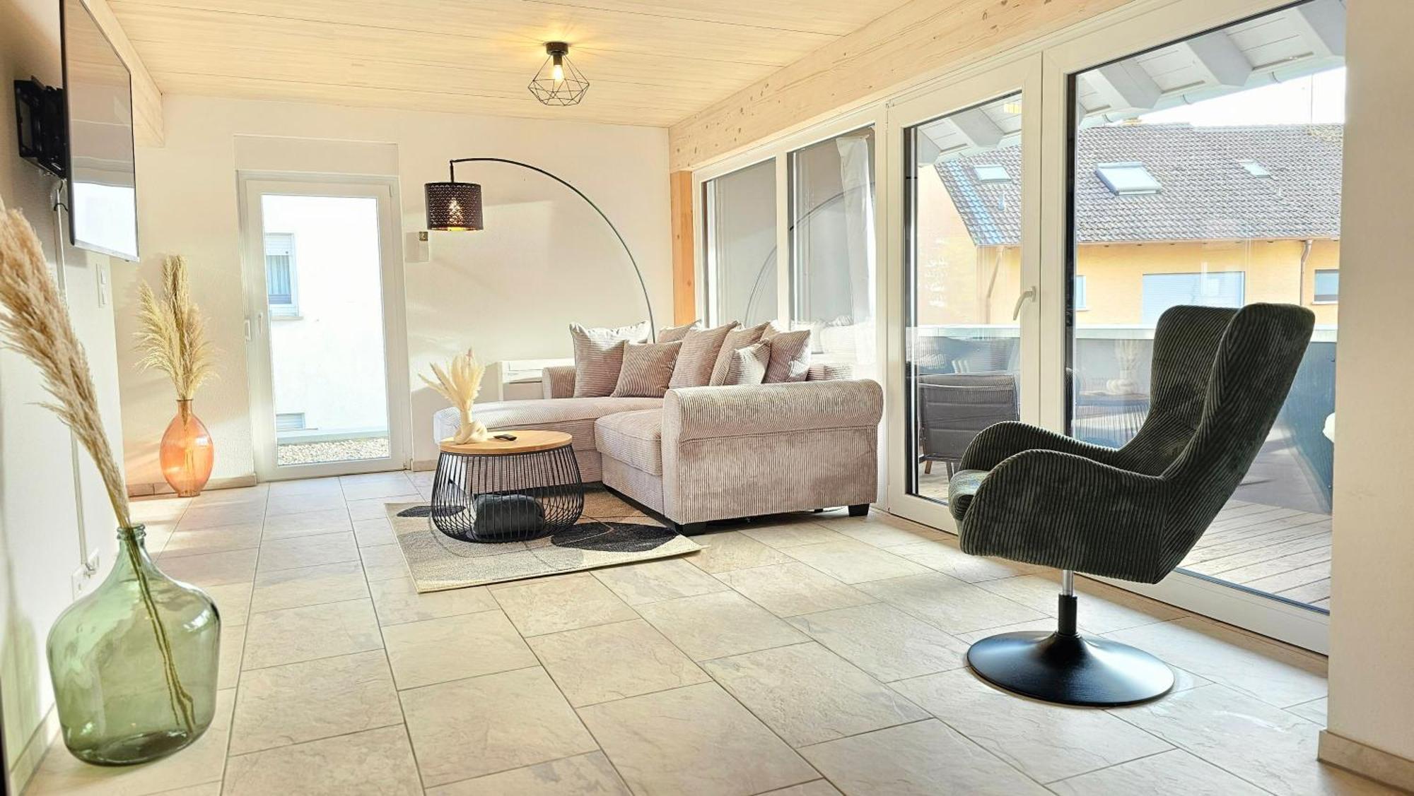 Design-apartment I Klimaanlage I Balkon I Boxspring I Nespresso * Weil am Rhein